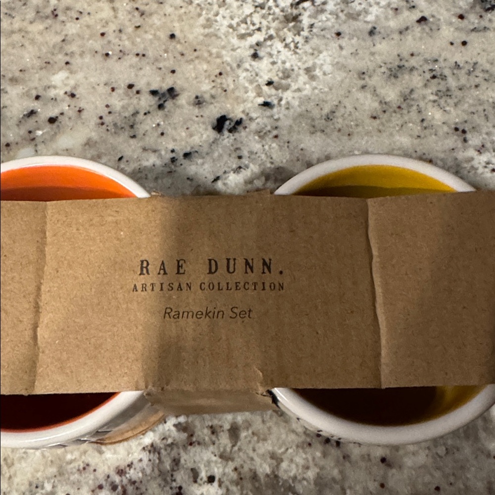 Rae Dunn Multicolor Ceramic Ramekin Set - Picture 2 of 5